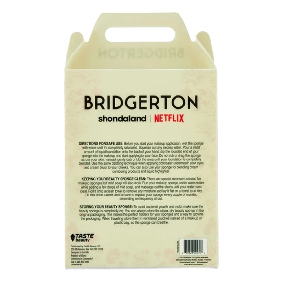 Bridgerton True Love 10 Piece Makeup Blending Sponges & Powder Puffs New Set - Picture 2 of 7